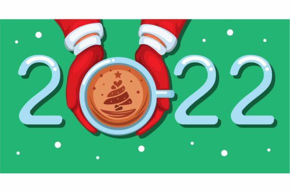 2022 Coffee Latte Art Christmas Tree Illustrations Review