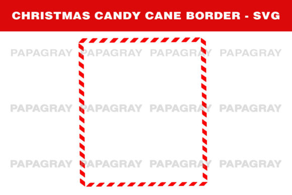 Christmas Candy Cane Border Review: Festive Illustrations