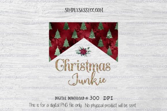 Christmas Junkie: Red Velvet Trees Illustrations