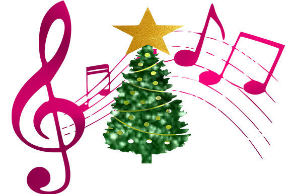 Christmas Musical Note1: Festive Illustrations for Crafters