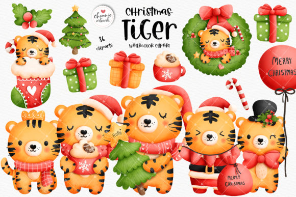 Christmas Tiger Clipart: Symbol 2022 Illustrations Review