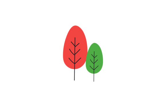 Christmas Tree Ornament Simple: Fresh Illustrations