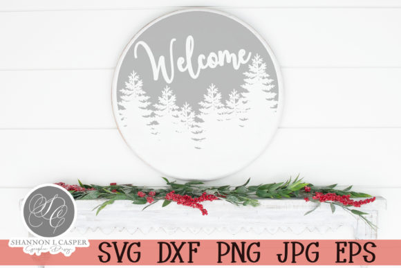 Christmas Welcome Winter Scene: A Designer's Review
