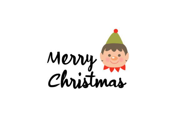 Merry Christmas Sticker Design: Festive Illustrations