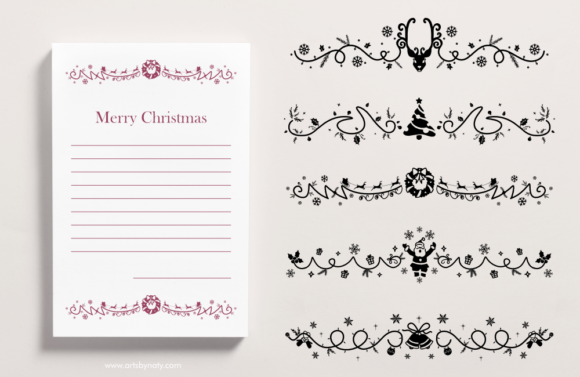 Review: Christmas Dividers, Headers, and Footers for Holiday Embroidery