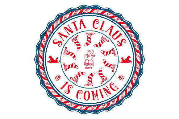Review: Christmas Santa Claus is Coming SVG EPS Illustrations