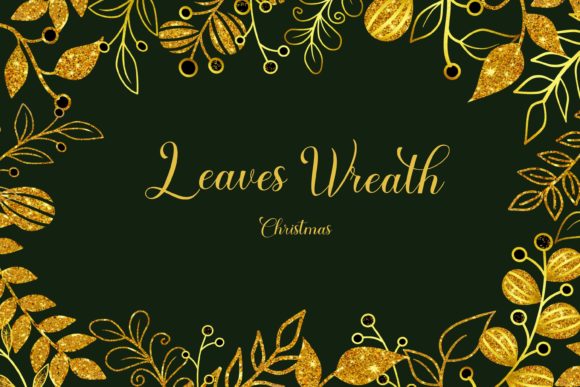 Review: Leaves Design Gold DIY Wreath Christmas for Pros