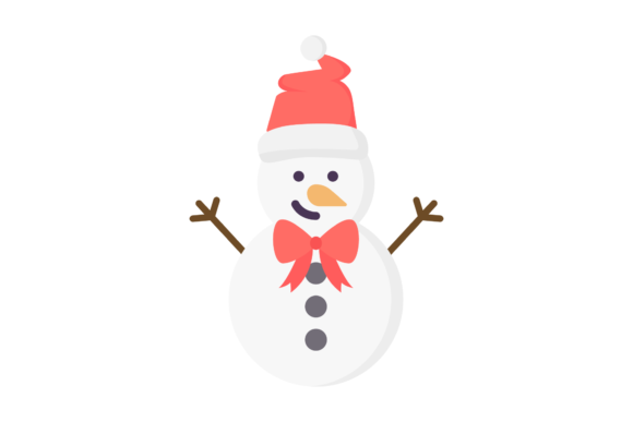 Reviewing Christmas Snowman Vector-128 Illustrations