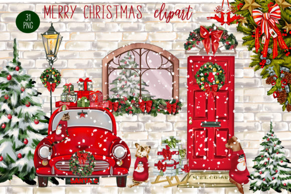 Winter Scene Clipart: Christmas Scene Illustrations Review